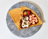【季節限定】ホットいちごチョコスモア(Creperie ユニーぷ)