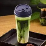抹茶ラテ(宇治抹茶)Matcha Latte（金星 ヴィーナス ビューティアサイーフルーツボウル Venus beauty Acai fruit-bowl 落合店）