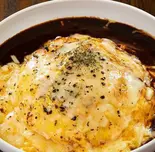 炙りチーズデミオムライス（とろとろオムライスのオムタマ亭 福岡早良店）