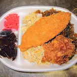 辛子高菜弁当（からコロ亭鳥飼店）