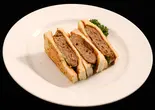ハンバーグサンド/Hamburger Sandwich（はり重 道頓堀本店）