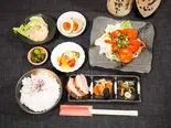 エビチリ炒め定食（こだわりや隠れ家）
