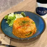 【大盛無料】チキンライス | 【Free Upsize】Chicken Rice（【カレー＆タコライスが人気】cafe＆dining ONE）