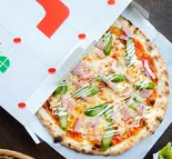 アスパラとベーコン（WINE＆PIZZA HACHI）