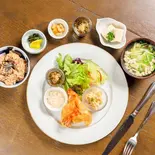 エビフライセット Fried Shrimp Set（カフェスタジオ言の波）