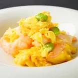 蝦仁炒蛋(エビと玉子炒め)（北京ダック専門店 北京烤鴨店 上野店）