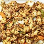 豚肉のクミン炒め(孜然肉片)（向陽手打ちラーメン）