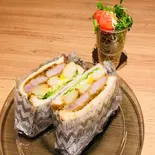 カツサンド(フィレ)(サンドイッチマルシェ 鶴橋店)