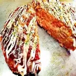 明太もち豚玉（たこ焼き・お好み焼き す～さん）