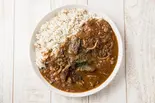 スパイスカレー専門店のハヤシライス（本格スパイスカレー ヤドカリー 谷町コーラ店）