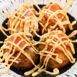 明太チーズたこ焼き(ハイカラ餃子酒場 中目黒店)