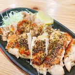 【人気No.1】鶏ももの黒胡椒焼き（【関西風＆広島風お好み焼き・鉄板焼き】 桜家）