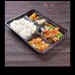 ナスと豚肉弁当（中華料理如家）