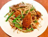 ニラレバー定食（中国家常菜 祥龍房）