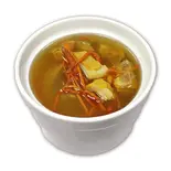 虫草花とスペアリブの蒸しスープ(虫草花排骨炖罐汤)（沙県小吃 西川口店）