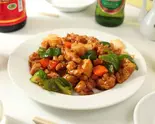 鶏肉とピーマンの牡蠣ソース炒め Chicken and Green Pepper Oyster Sauce Stir-Fry(中華 芳園)