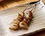 皮まきニンニク×2串(やきとり こっこ)