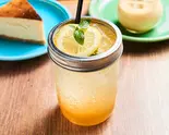 YELLOW ハニーレモンスカッシュ (アイス) Yellow's HoneyLemon Squash (Iced)(Cafe Yellow)