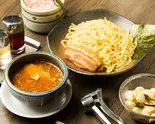 角煮味噌つけ麺 Dipping Noodles with Cubed Meat Stew(東京豚骨ラーメンばんから新宿三丁目店)
