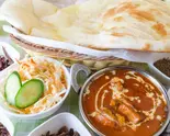 バターチキンカレーナンセットbutter chicken curry Nan set（Mirch Masala Bolly Wood）