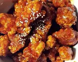 ヤンニョムチキン(チキンム付き)（オンマのご飯）