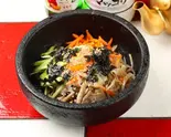 野菜ビビンバ(目玉焼き付き)（オンマのご飯）