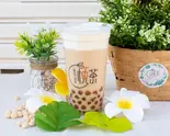 塩チーズクリーム紅茶ミルクティー Salted cheese cream black milk tea 芝士奶盖红茶鲜奶茶(悦茶 JOYTEA 湊川店)
