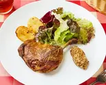 合鴨骨付きもも肉のコンフィ Duck Thigh on the Bone Confit（ふれんち食堂UMEYA）