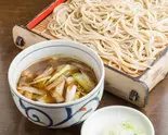 鴨せいろ (そばorうどん) Cold Noodles and Dipping Sauce with Duck Meat (Soba or Udon)（賀登屋 Kadoya）