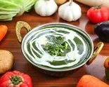パラクパニールカレー (Palak paneer) Cottage cheese Spinach Curry（インド料理 Himal）