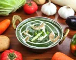 パラクマッシュルームカレー Palak Mushroom curry（インド料理 Himal）