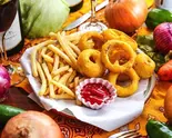 フレンチフライ＆オニオンリングセット French Fries ＆ Onion Rings Set（インド料理 Himal）