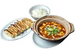 麻婆豆腐餃子ライスセット（珉珉 京橋店）