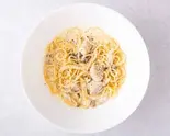 鶏とキノコのクリームソース Chicken and Mushroom Cream Sauce Pasta(洋風酒場トゥエルブ)