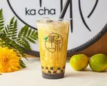 黒糖ゴマラテ Brown Sugar Sesame Latte(華茶 タピオカ専門店&台湾飲茶点心)