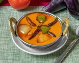チキンチリカレー Chicken Chili Curry（インド料理 ナマステ(堺店)）