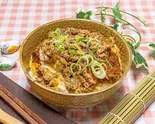 人気 スーパーカツ牛丼(ご飯並盛)（味菜家）