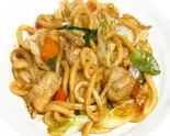 ホルモンうどん（味菜家）