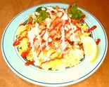 チキンオーバーライス M (Chicken Over Rice / size M)（ペリペリチキン＆チキンバーガー ファイヤーチキン本郷三丁目店）