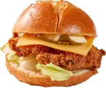 チーズフィレバーガー（ペリペリチキン＆チキンバーガー ファイヤーチキン本郷三丁目店）