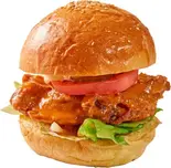 デラックスホットフィレバーガー（ペリペリチキン＆チキンバーガー ファイヤーチキン本郷三丁目店）