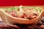 ミックス アボガドケバブサンドBeef ＆Chicken avocado Kebab sand（スターケバブインドカレーハラル専門店）