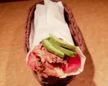 ミックス アボカドケバブラップ Beef ＆Chicken Avocado Kebab Wrap（スターケバブインドカレーハラル専門店）
