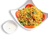 ベジタブルビリヤニ Vegetable Biryani※(インド産高級Basmati Rice使用)（スターケバブインドカレーハラル専門店）