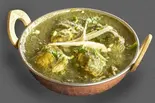 ほうれん草チキンpalak chicken（スターケバブインドカレーハラル専門店）