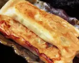 牛肉棒餃子3ケ(牛肉锅贴)（中華居酒屋 暉記）