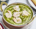 【単品】ほうれん草エビカレー Spinach ＆ Shrimp Curry（インドネパール料理 アジアンダイニング ロータス）