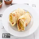 【クラブサンドみたいな】シークケバブロール/Sheek Kabab Roll（インドネパール料理 アジアンダイニング ロータス）