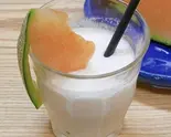 【インド飲むヨーグルト】夕張メロンラッシー Meron Lassie（インドネパール料理 アジアンダイニング ロータス）