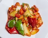 チキンのピリ辛チリソース炒め Chicken ＆ Chili（インドネパール料理 アジアンダイニング ロータス）